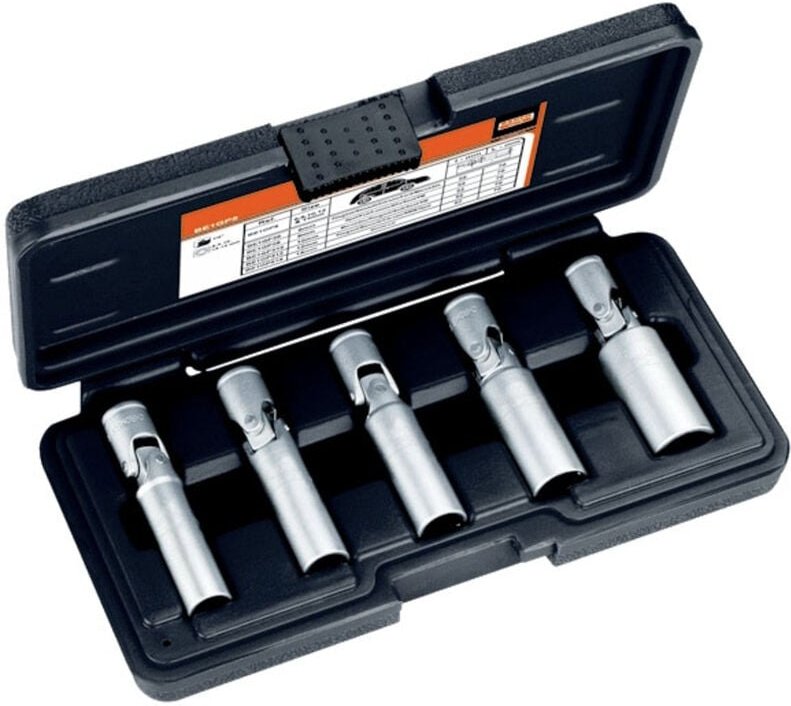 Thumbnail - Bahco - BE1GP5 GlühkerzenSteckschlüsselSatz 5 tlg. 12 kant