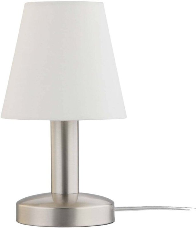 Lindby - Tischlampe 'Hanno' aus Textil für Schlafzimmer von