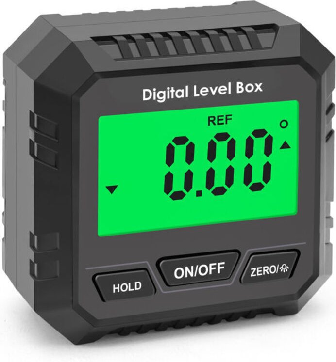 Thumbnail - Digitaler Winkelmesser, Neigungsmesser mit LCD-Bildschirm und magnetischer Hintergrundbeleuchtung für Holzbearbeitung, B...