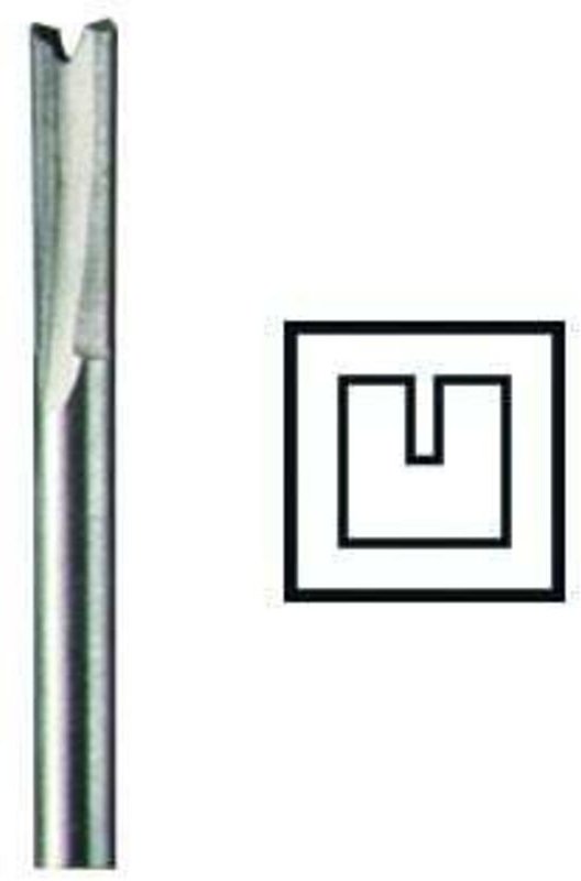 2615065032 Nutfräser hss 3.2 mm Schaftdurchmesser 3.2 mm - Dremel