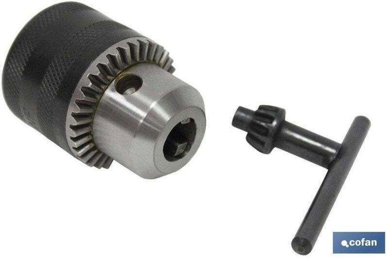 Bohrfutter mit Schlüsselverriegelung (1–10 mm)