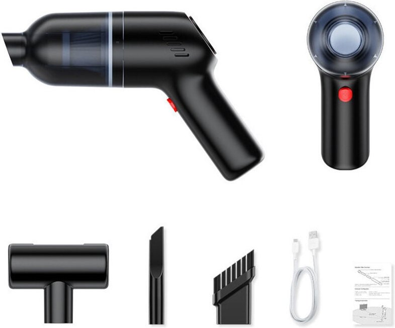 Cordless Handheld Vacuum Cleaner, 120W 8000Pa Powerful Car Vacuum Cleaner, 2200mAh Rechargeable Handheld Vacuum Cleaner ...