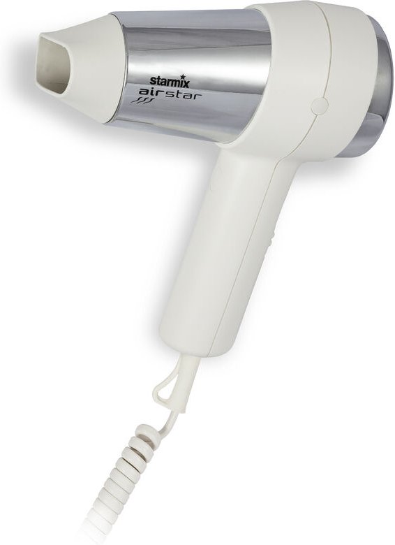 Starmix Handhaartrockner TFC16 Haartrockner in weiß/chrom Föhn 4 Leistungsstufen