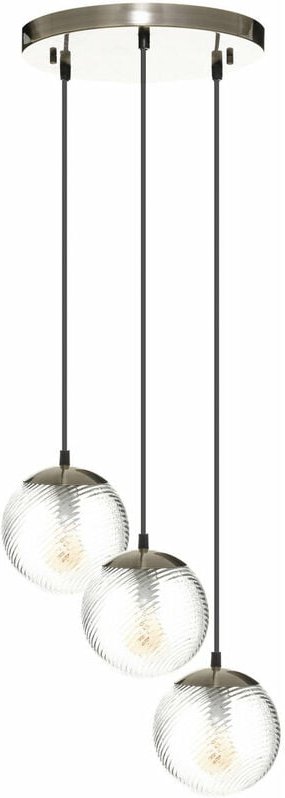Hängelampe für Wohnzimmer, 3 hängende Kugeln, ø 15 cm