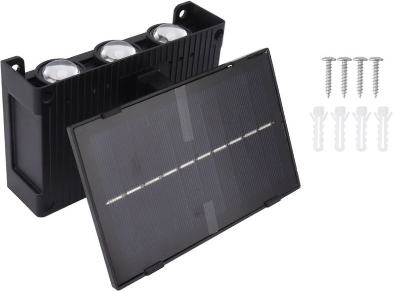 Solar Outdoor Lampen wasserdicht 6 led -Lampen Umgebungswand Lampe für Garten Terrasse Innenhof Terrasse Innen rgb - Eos...