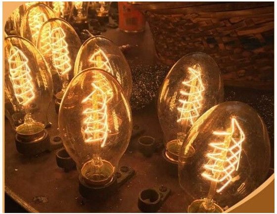 Greensensation - Satz von 3 Lampen / Glühbirnen Glühbirne Edison E27 BT55 Vintage 2