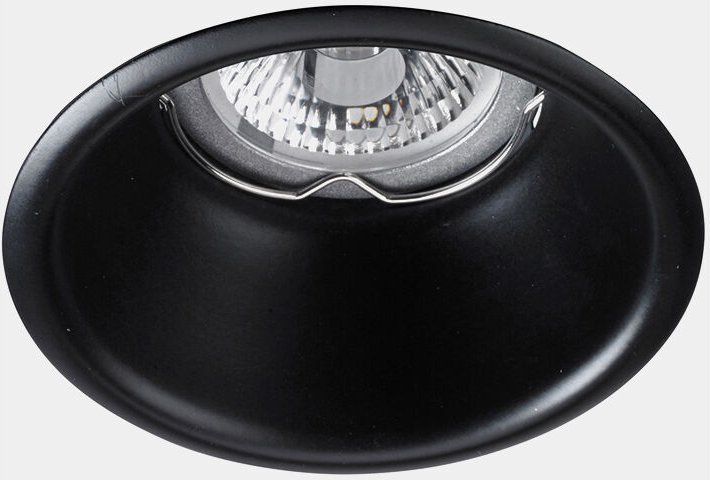Downlight Dome Ø90 5W 17.5º Negro Ip23 902Lm