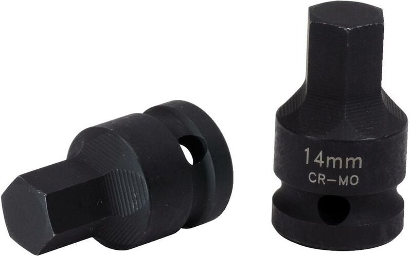 1/2" Kraft-Bit-Stecknuss, Innensechskant, 14mm