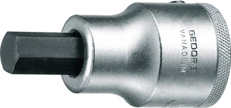 Steckschlüsseleinsatz in 32 3/4 ″ Innen-6-kant Schlüsselweite 22 mm Länge 80 mm