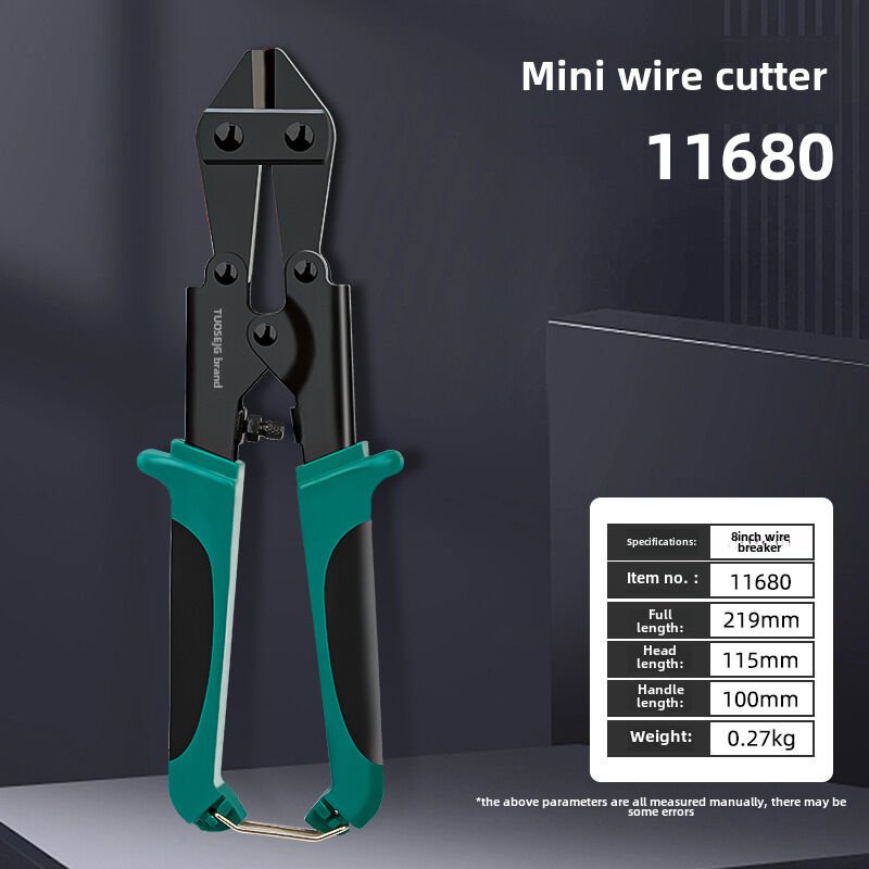 Pinze da taglio in miniatura a becco d'aquila da 8 pollici, forbici per cavi e barre d'acciaio, mini tronchesi per bullo...