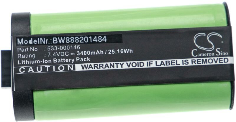 Vhbw - 1x Akku Ersatz für Logitech 533-000146 für Lautsprecher Boxen Speaker (3400 mAh, 7,4 v, Li-Ion)