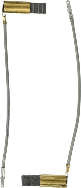 vhbw 2x Kohlebürste 20,3 x 7,7 x 8,8 mm kompatibel mit Eibenstock EPG 400 WP, 400 Elektrowerkzeug, Polierer, Schleifer