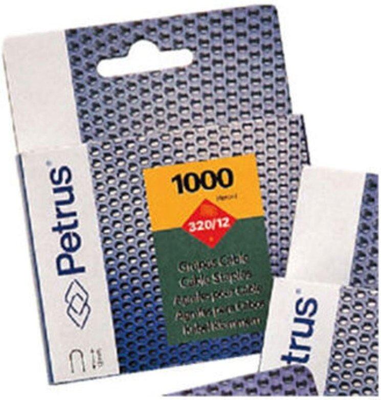 Petrus Kabelklammern 330/10 Box 1000 Einheit 77520 4