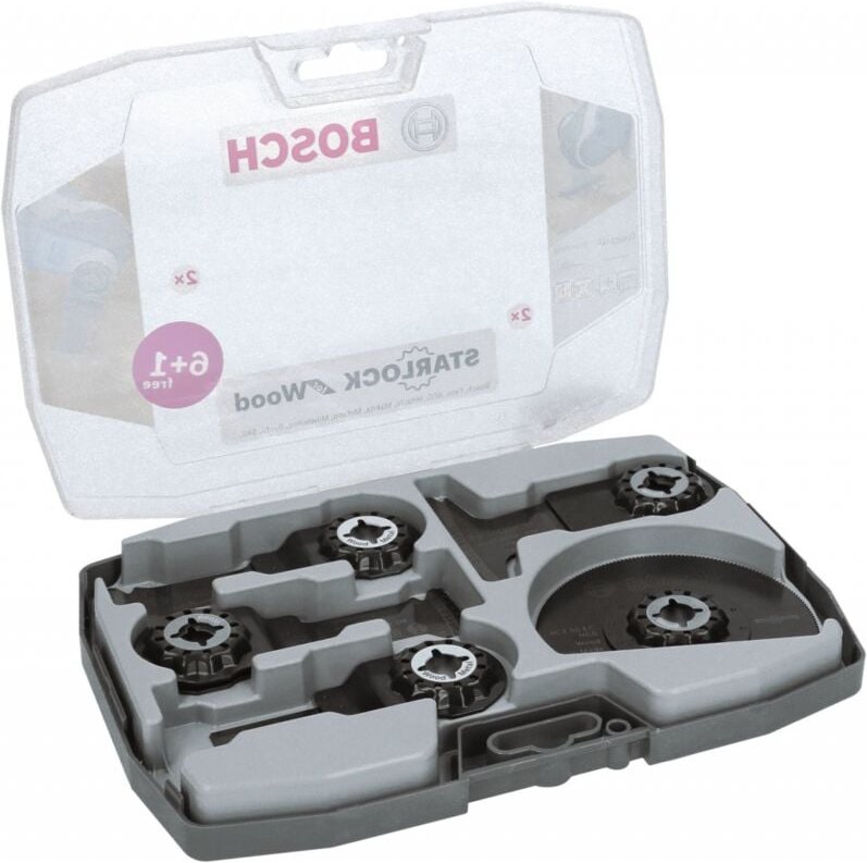 Bosch Starlock Set Best of Wood 7 tlg. - 2608664623