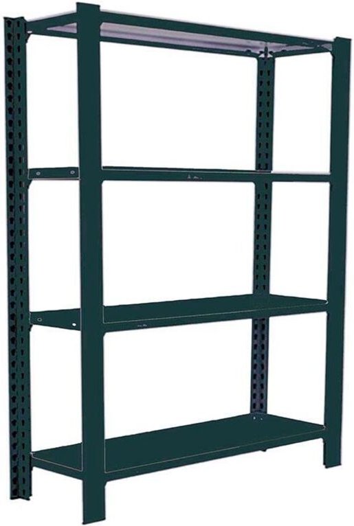 Officlick OFFICLICK 4/300 Metallregal Anthrazit 4 Ebenen