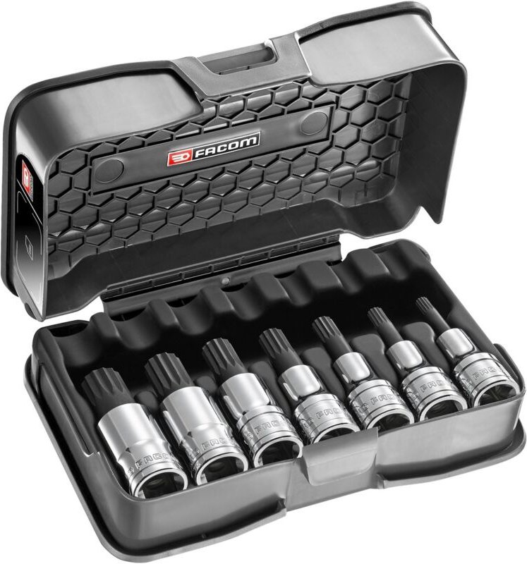 Facom Steckschlüssel-Set 1/2Z XZN M6-M18