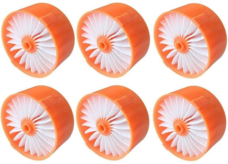 6-teiliger Filter für powerseries Akku-Staubsauger BSV2020G Zubehör