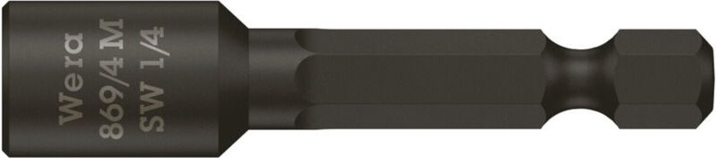 Steckschlüsseleinsatz mitMagnet 1/4x50mm Wera