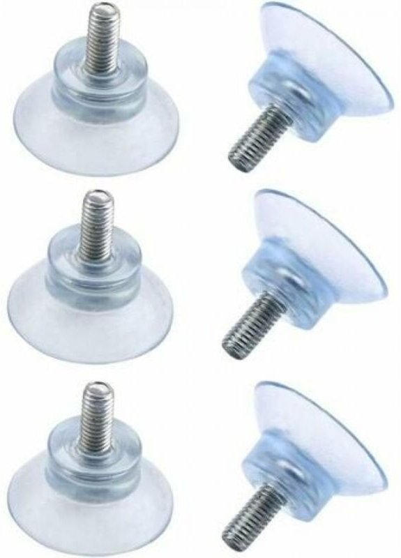 Ymyny - Candyse Saugnäpfe ø 30 mm mit M6x15mm Gewinde ,,6St