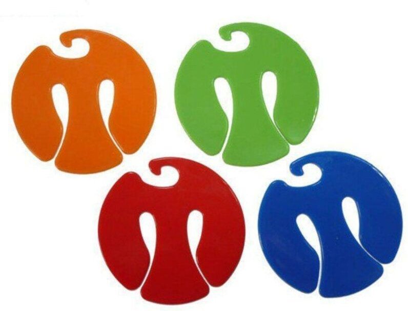 Bunte Strumpfklammern - 50 Stk