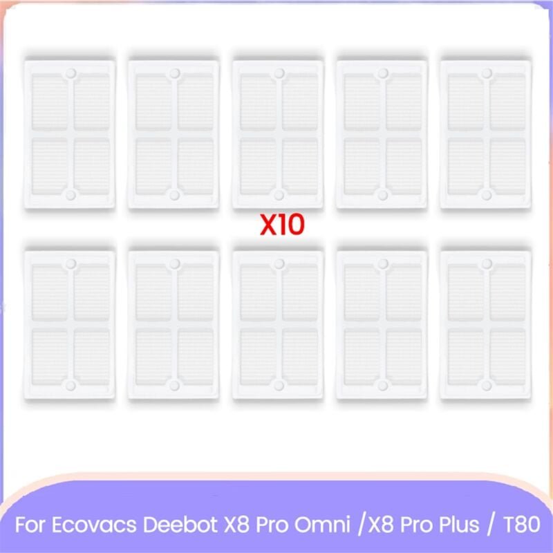Ersatzteile für Abwasserkastenfilter und Kehrmaschine, 10 Stück