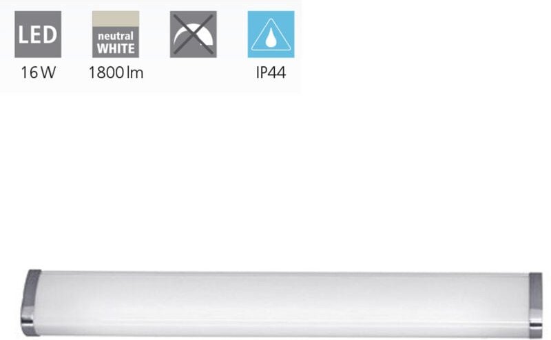 Eglo LED Wandleuchte Gita 2 weiß 60 x 7,5 cm neutralweiß Wandleuchten