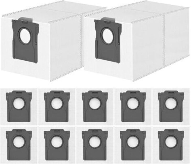 12er-Pack Staubbeutel für X50/X40/Mova E30Ultra Ultra Staubsauger, Beutel mit großer Kapazität 3,2L