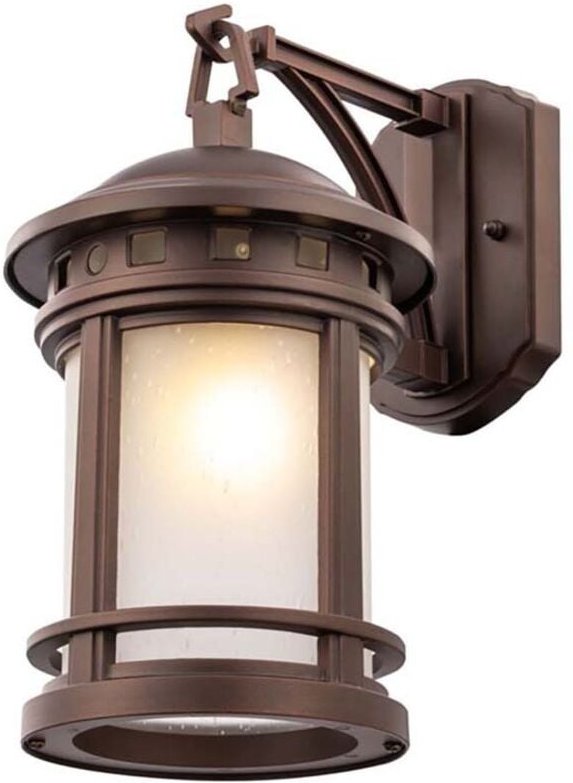 Maytoni - Wandlampe Wandleuchte Außenlampe Hauswandleuchte Balkon Wetterfest Metall braun