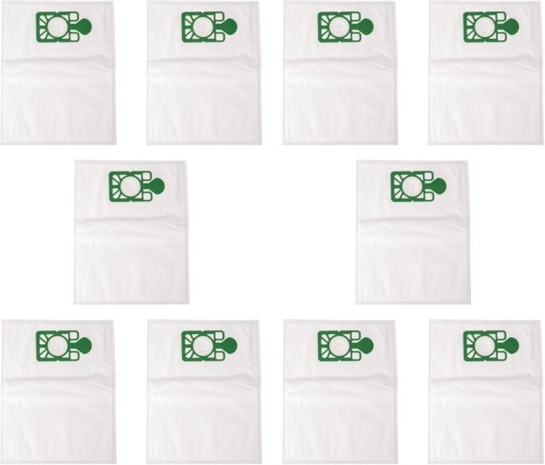 10 Staubsaugerbeutel kompatibel für Hetty, Ersatz NVM-1CH