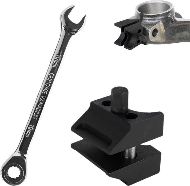 Stoßdämpfer-Distanzstück, universelles Achsschenkel-Distanzstück mit Spannschlüsseln, einfache Demontage und Montage, pa...