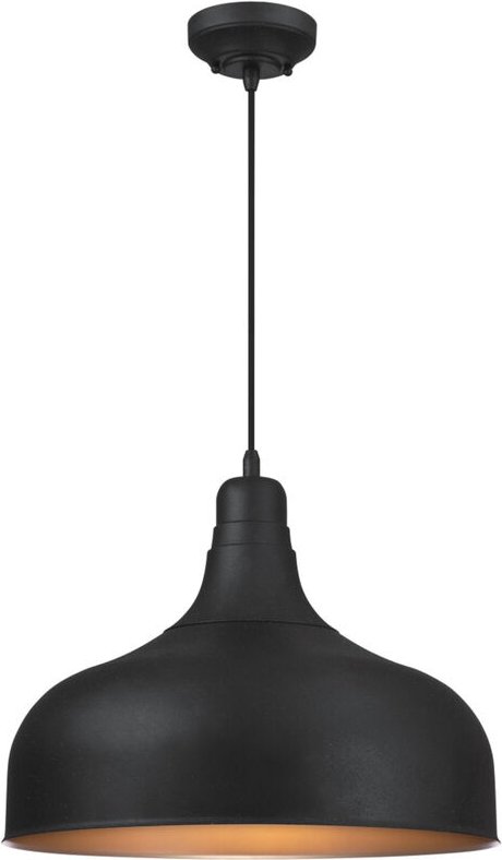 Pendelleuchte Morton Eisen strukturiert