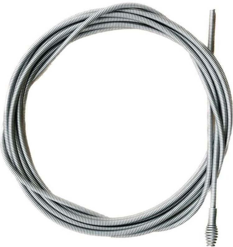 Rohrreinigungswelle Länge 7,5 m Wellen-Ø 8 mm Spiralen-Ø 8 mm Krallen-Ø 18 mm Drahtstärke Ø 2 mm einlagig