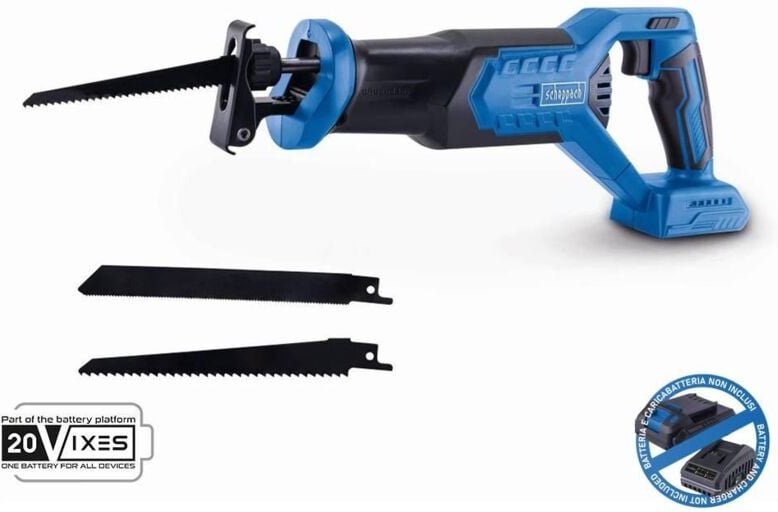 Scheppach - Sabelsage Burstenlose 20V ohne Batterie ixes bc-rs250-x