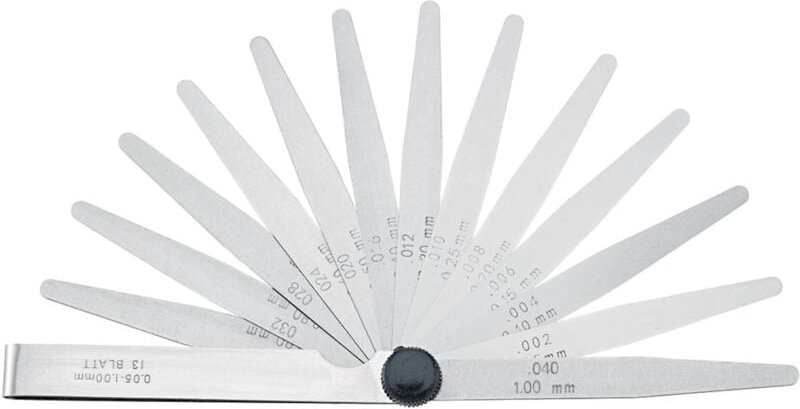 Fühlerlehre 13 Blatt 0,05-1 mm Forum