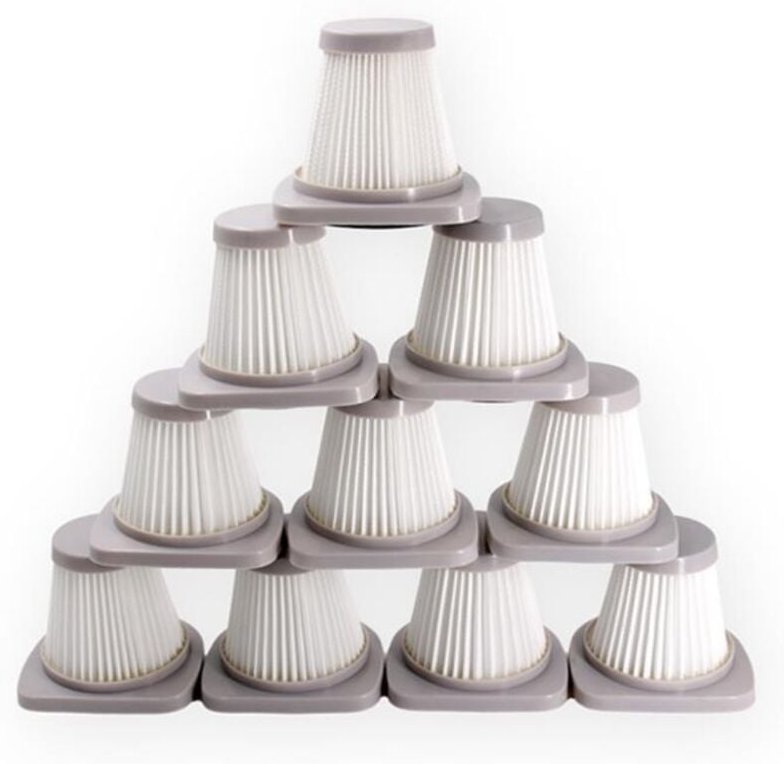 Ersatzfilter kompatibel mit Midea SC861 und SC861A Handstaubsauger, Zubehör für Haushaltsstaubsauger (10)