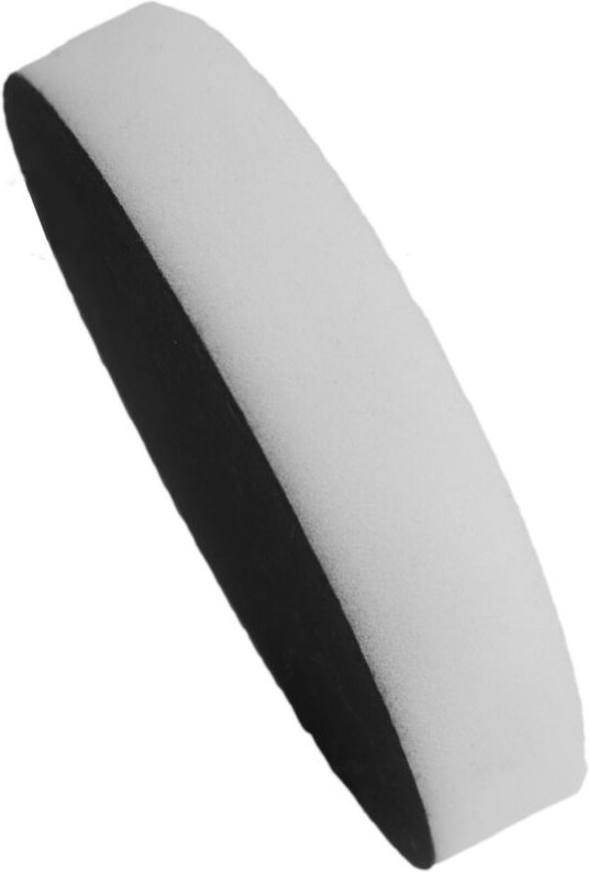 DEDRA Polierschwamm mittel 180mm mit Klettverschluss - zum Polieren