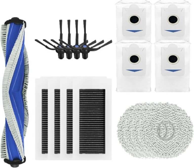 Für X5 omni/pro Staubbeutel Hauptseitenbürste Wischtuch