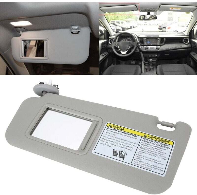 XVX - Linke Sonnenblende für Seat Leader, 74320-42501-B2, für RAV4 2006-2009, grau