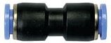 Riegler Gerade Steckverbindung »Blaue Serie«, für Schlauch-Außen-Ø 10