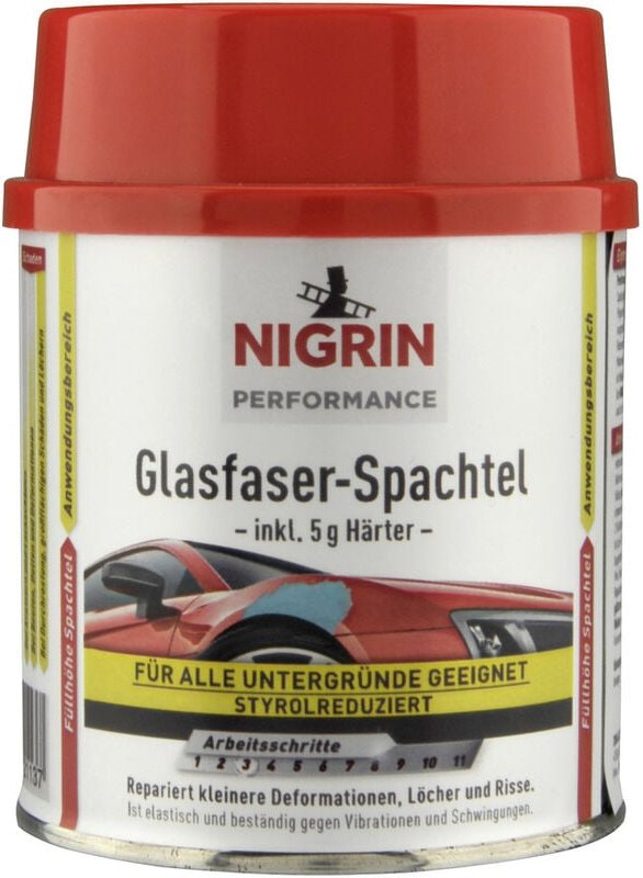 Performance Glasfaserspachtel 250g - Nigrin