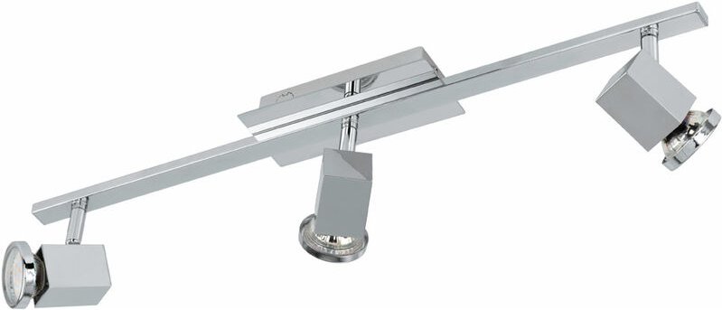 Deckenlampe led Spotleiste Wohnzimmerleuchte Deckenleuchte Schlafzimmer. Spots beweglich, 3x 5W 3x 400lm warmweiß