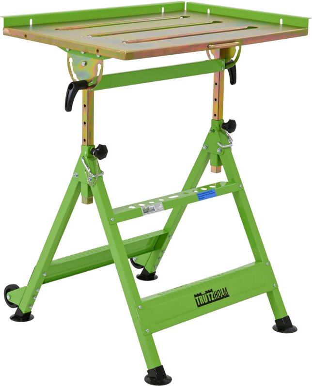 Schweißtisch 4-fach höhenverstellbar Stahl stufenlose Neigung bis 90° mobiler Schweißwagen klappbar