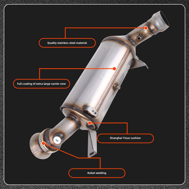 Dieselpartikelfilter (DPF) OM651.911 passend für Mercedes-Benz CE 220 250 CDI 3D (Teilenummer A2044901392)