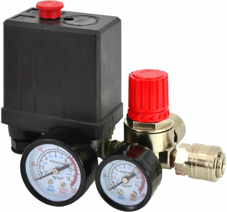 Awtools wyłącznik ciśnieniowy kompresora 230v 2 wejście 1/4"