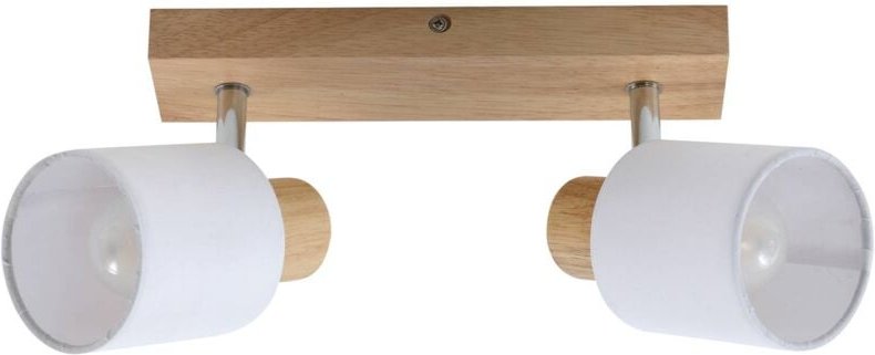 Thumbnail - Strahler 'Wanessa' aus Holz für Wohnzimmer & Esszimmer von Lindby