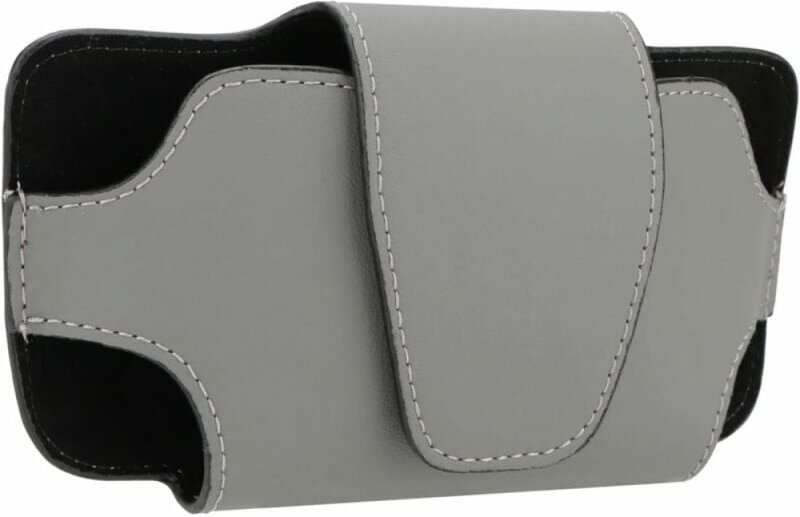 Cyslmuk - Grau) Sonnenbrillen-Aufbewahrungsbox und Clip-Brillenhalter für Auto-Sonnenblende, Sonnenbrillenhalter, Leder-...