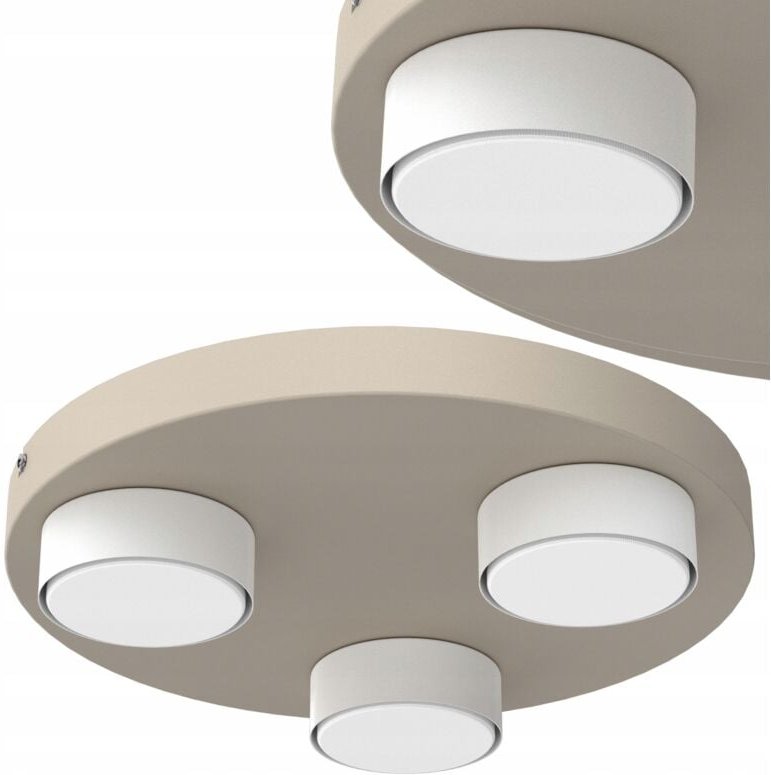 DECKENLEUCHTE LED LOFT PLAFON GX53 CASHMERE POLISH DEKORATIVE LAMPE 3-flammig