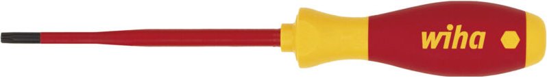 Wiha - Schraubendreher SoftFinish® electric slimFix torx® Tamper Resistant (mit Bohrung) T10H x 100 mm (41141)