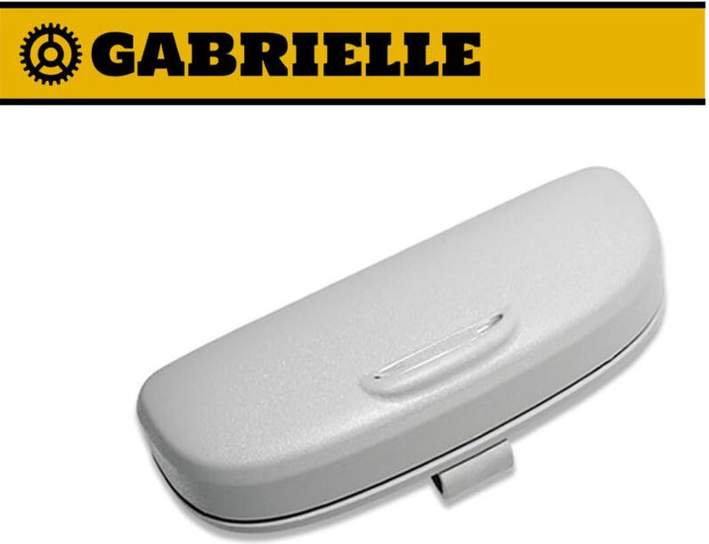 Gabrielle - Auto-Brillenetui, universeller Auto-Visier-Brillenhalter, Auto-Sonnenbrillen-Etui mit Magnetfunktion, Auto-S...