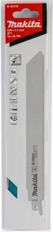Reciproblatt bim 225/14-18Z 5 Stück 5 Stk - Makita